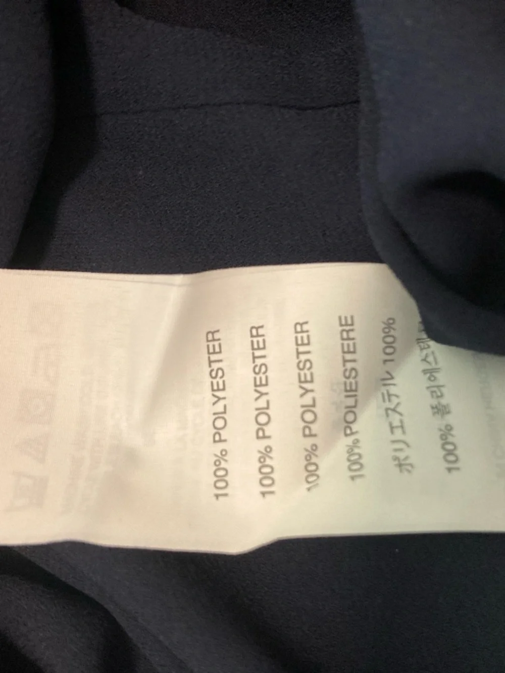 Classic Navy Slip Maxi Dress - Elegant Spaghetti Strap Design - Picture 4 of 5